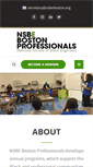 Mobile Screenshot of nsbeboston.org